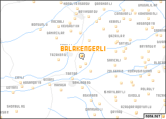 map of Bala Kengerli