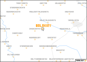 map of Balakiry