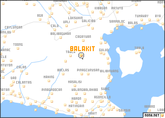 map of Balakit