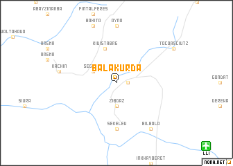 map of Balakurda