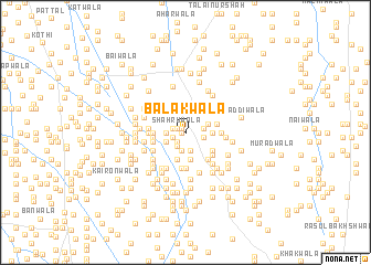 map of Bālakwāla