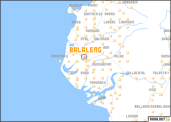 map of Balaleng