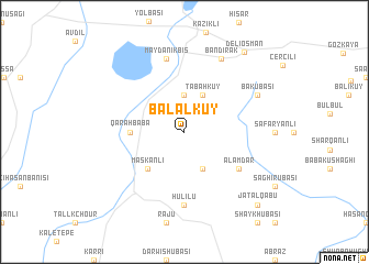 map of Balāl Kūy