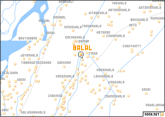 map of Balāl