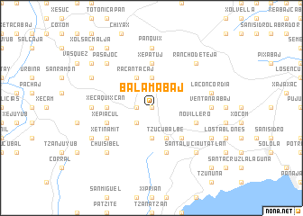 map of Balamabaj