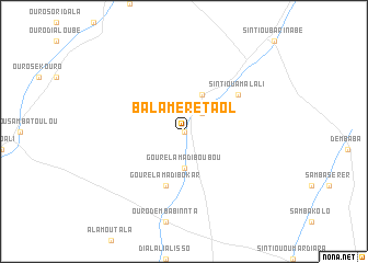 map of Bala Mérétaol