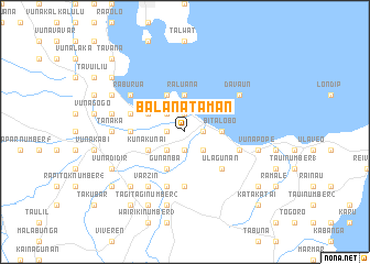 map of Balanataman