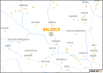 map of Balança