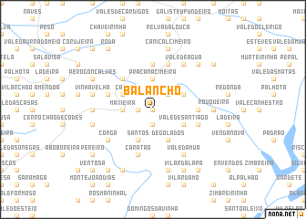 map of Balancho