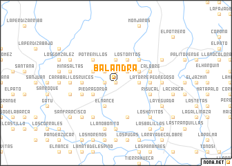 map of Balandra