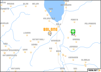 map of Balane