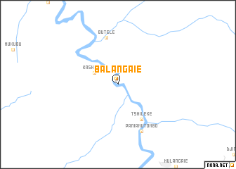 map of Balangaie