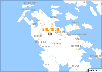 map of Balanga