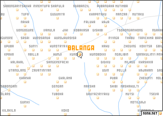 map of Balanga