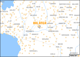 Balanga (Philippines) map - nona.net