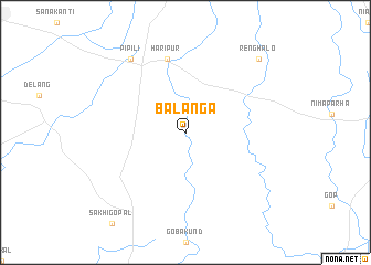 map of Balanga