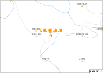 map of Balangdua