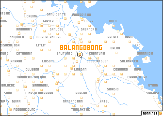 map of Balangobong