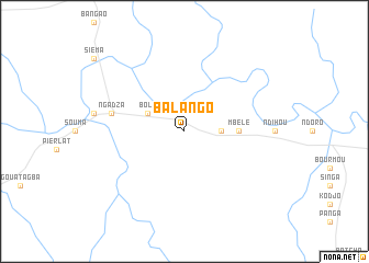 map of Balango