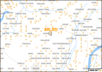 map of Balāni