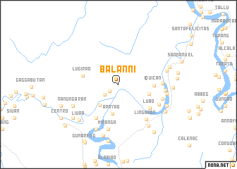 map of Balanni