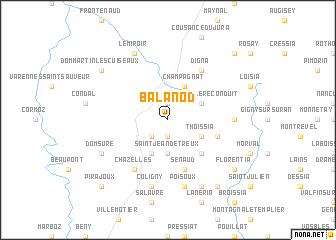 map of Balanod