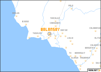 map of Balansay