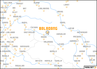 map of Balaoang