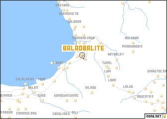 map of Balaobalite