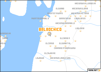 map of Balao Chico