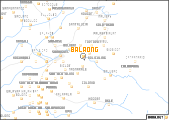 map of Balaong