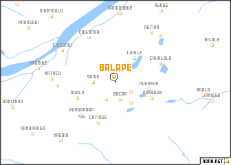 map of Balape