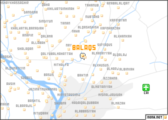 map of Balaqs