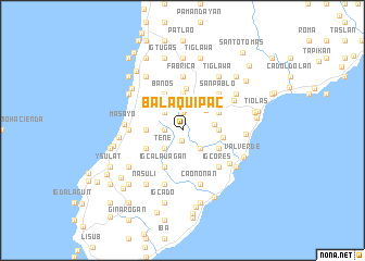 map of Balaquipac