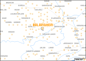 map of Balari Dheri