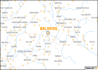 map of Balaring