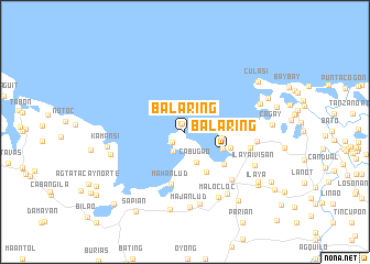 map of Balaring