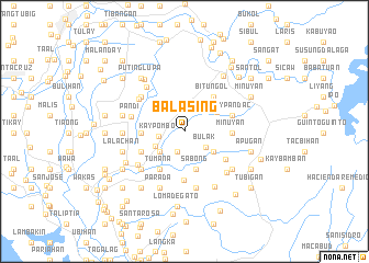 map of Balasing