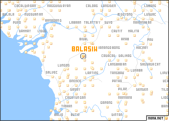 map of Balasiw