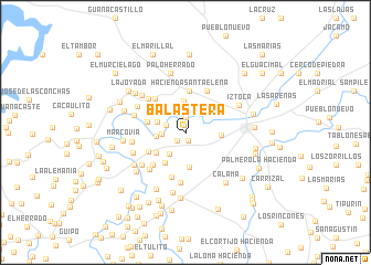 map of Balastera