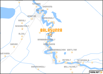 map of Bala Surra