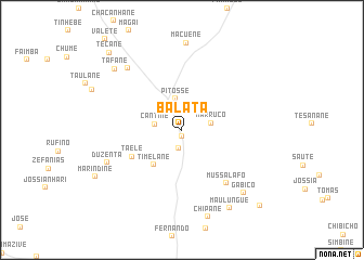 map of Balata