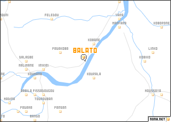 map of Balato