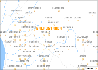 map of Balaustrada