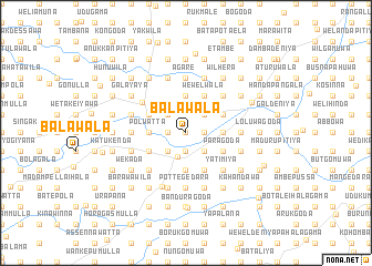 map of Balawala