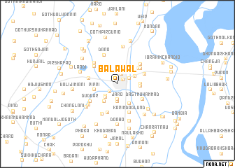 map of Balāwal
