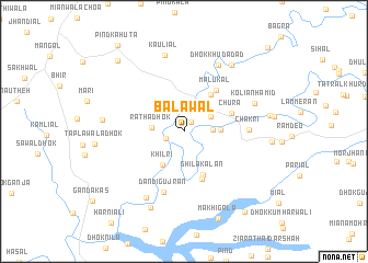 map of Balāwal