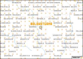 map of Balawatgama