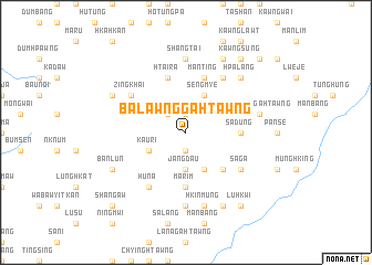 map of Balawng-gahtawng