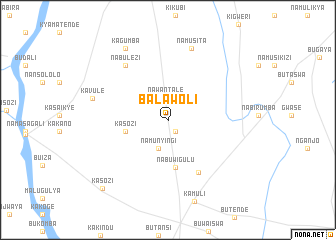 map of Balawoli